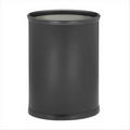 13 Qt. Oval Waste Basket (Black)